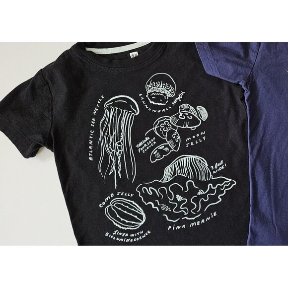 Tea Collection Boys 7 Graphic Cotton T-Shirt Top Tee Lot - Picture 2 of 3